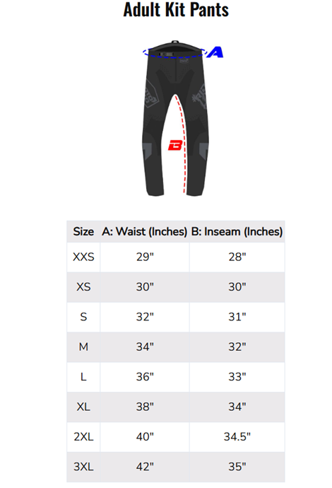 Black / Blue fade Motocross Kit – Adults | NeuroMX x MotoLoko