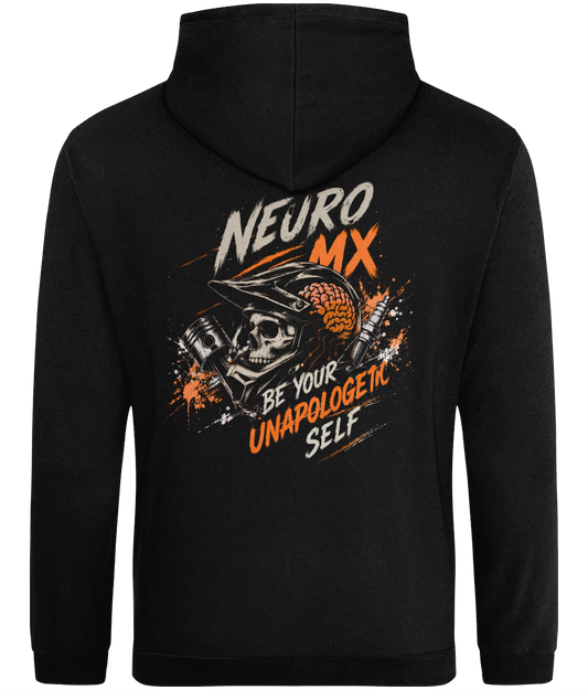 Unapologetic Self Skull Motocross Hoodie