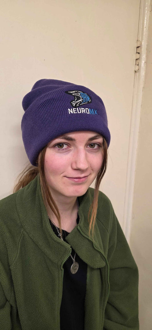 NeuroMX soft cuffed beanie