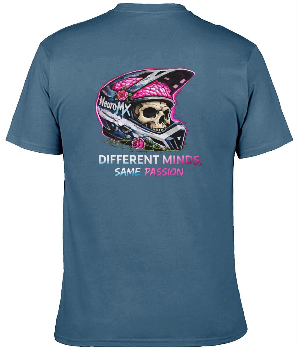 Women's NeuroMX Different Minds Skull Tee