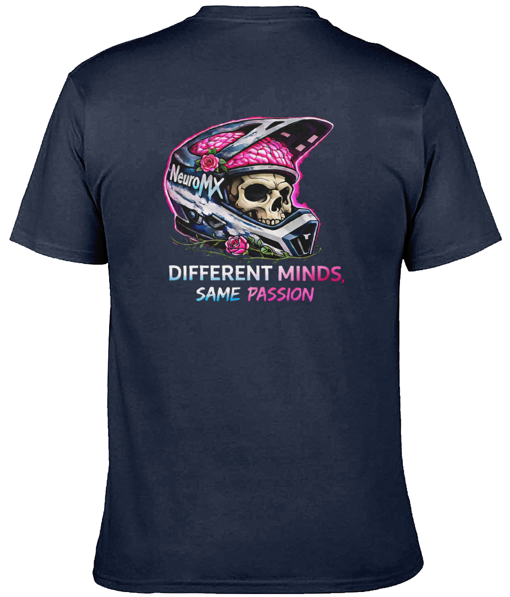 Women's NeuroMX Different Minds Skull Tee