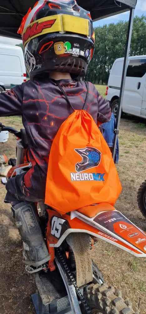 NeuroMX Motocross Drawstring Bag | Motocross-Inspired Gym & Gear Sack