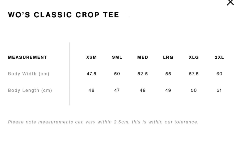 NeuroMX Women’s Cropped Tee