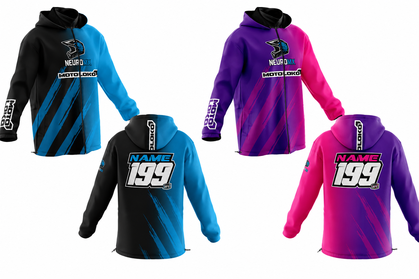 Adult Motocross Jacket | NeuroMX x MotoLoko Softshell